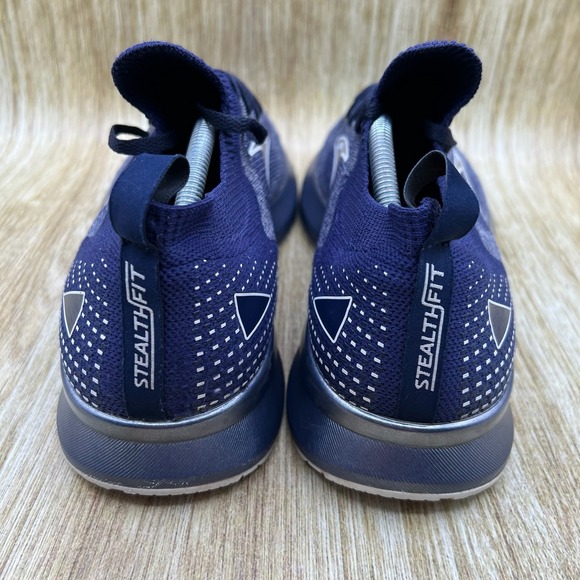 Brooks Levitate 5 Stealth Fit Men's Size 12.5 Running Shoes Sneakers Blue Gray - Picture 4 of 10